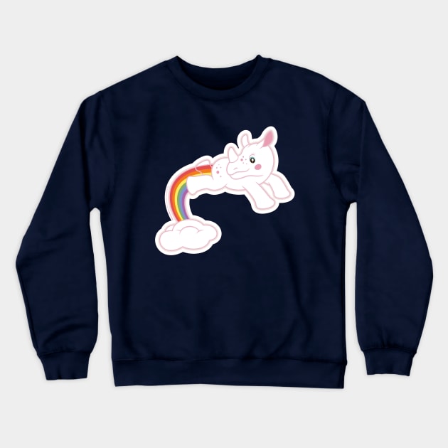 Unicorn Dreaming by Thom Van Dyke Crewneck Sweatshirt by ThomVanDyke